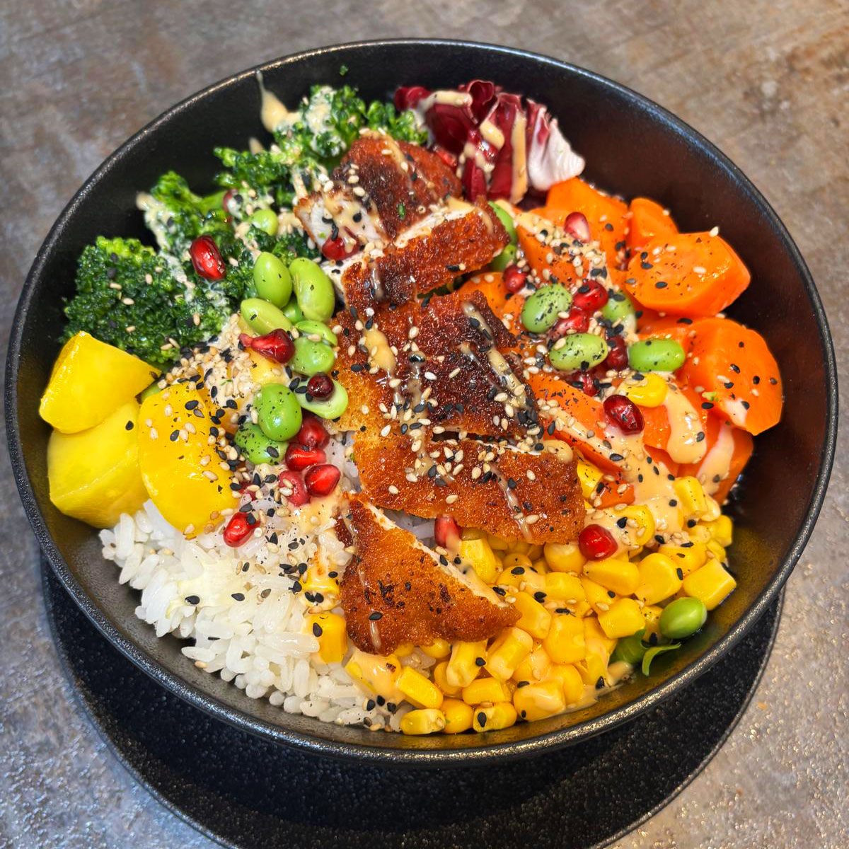 Bild Salat mit Lachs